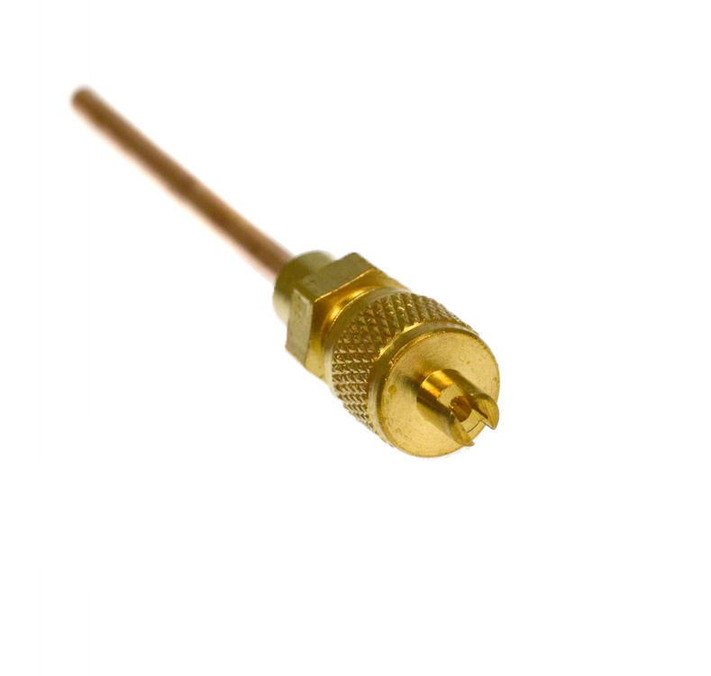 SAV-2-B - Genuine OEM AllTemp Universal Refrigerator 1/8" Access Valve With Tube